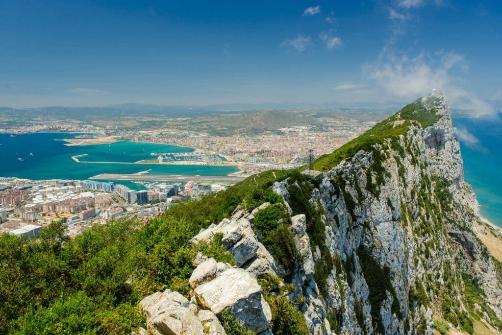 The rock of Gibraltar