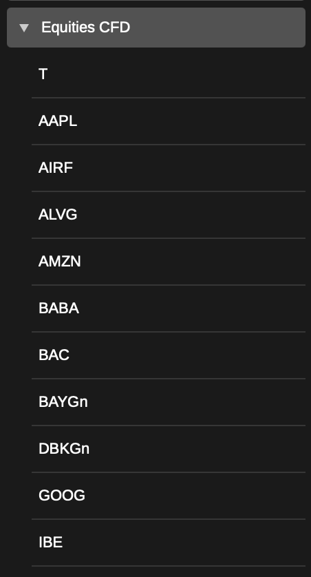 FTMO Stocks to trade